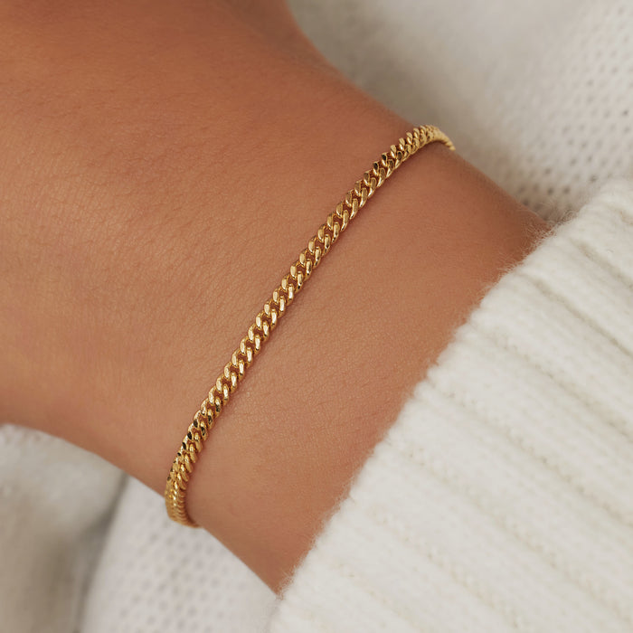 Isabel Bernard Aidee Julee Bracelet à Maillons En Or 14 Carats