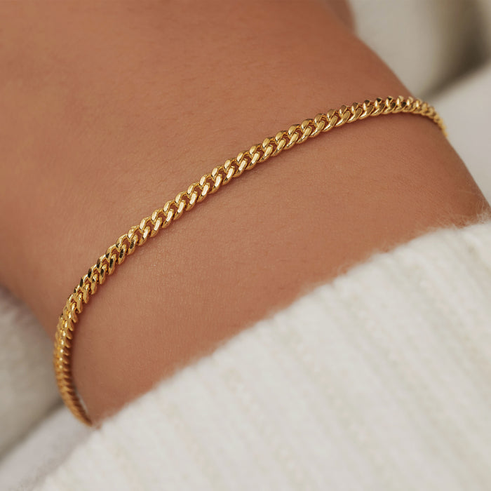 Isabel Bernard Aidee Julee Bracelet à Maillons En Or 14 Carats
