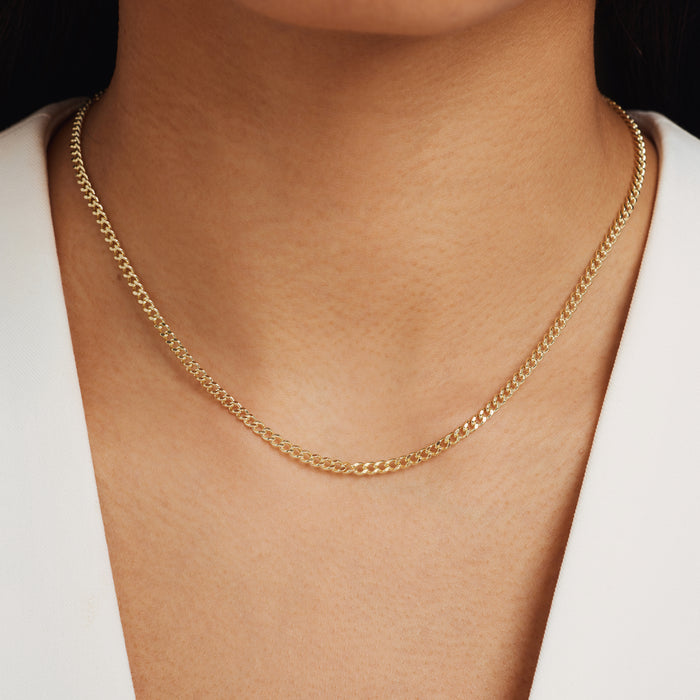 Isabel Bernard Aidee Julee Collier à Maillons En Or 14 Carats