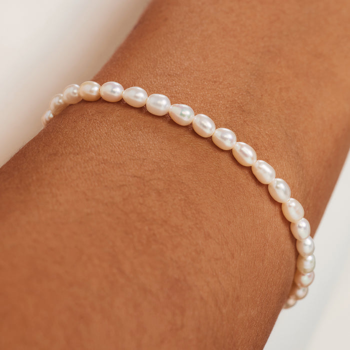 Isabel Bernard Aidee Marissa Bracelet En Or 14 Carats Avec Perles D'eau Douce