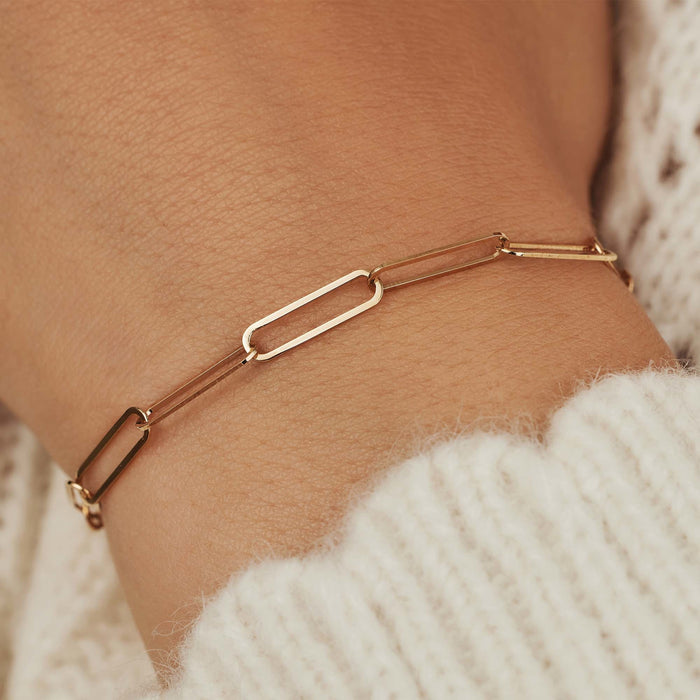 Isabel Bernard Aidee Odile Bracelet à Maillons En Or 14 Carats