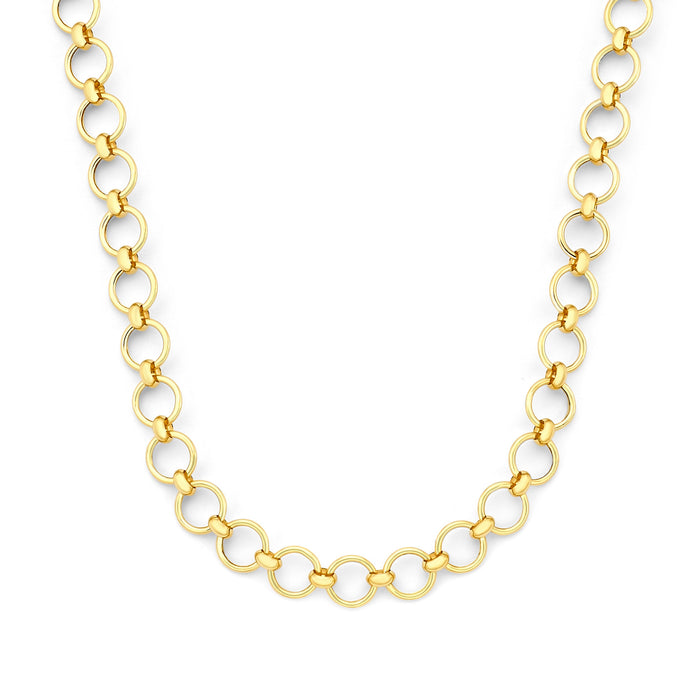 isabel bernard Belleville Axelle collier à maillons en or 14 carats