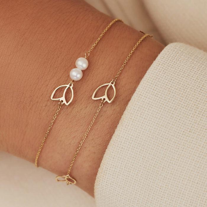 Isabel Bernard Belleville Noémi Bracelet En Or 14 Carats Avec Perles D'eau Douce