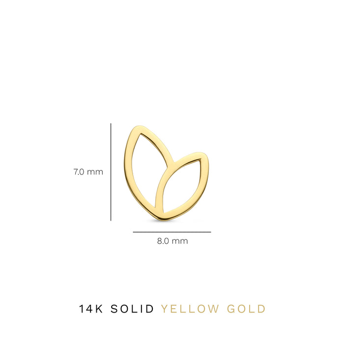 Isabel Bernard Belleville Noémi Clous D'oreilles En Or 14 Carats