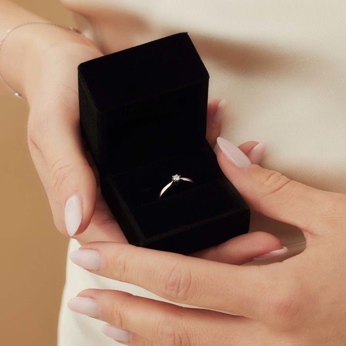 Isabel Bernard Cadeau D'Isabel Boîte à Bague De Luxe Noir