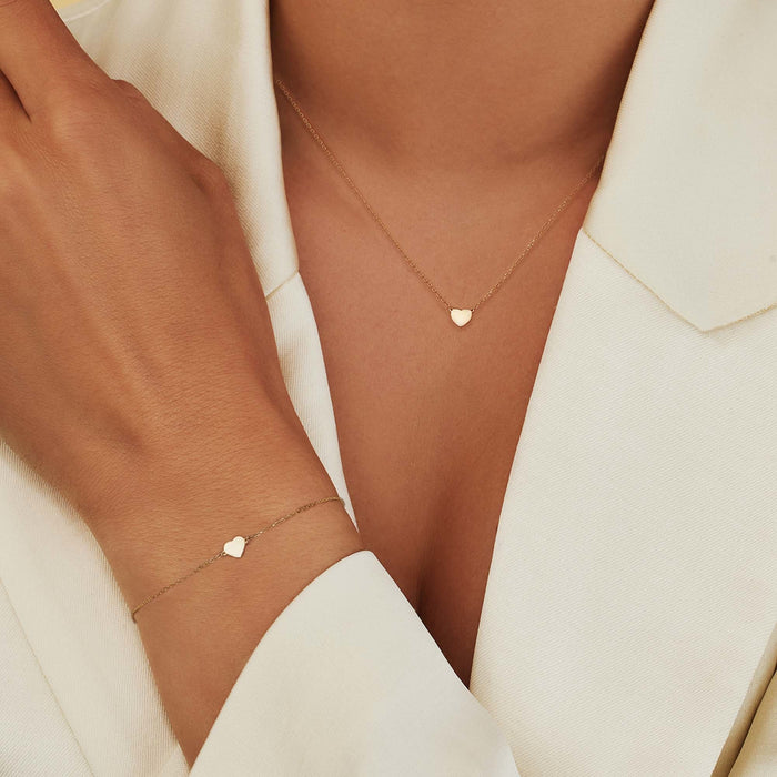 Isabel Bernard Cadeau D'Isabel Coffret Cadeau Collier Et Bracelet En Or 14 Carats
