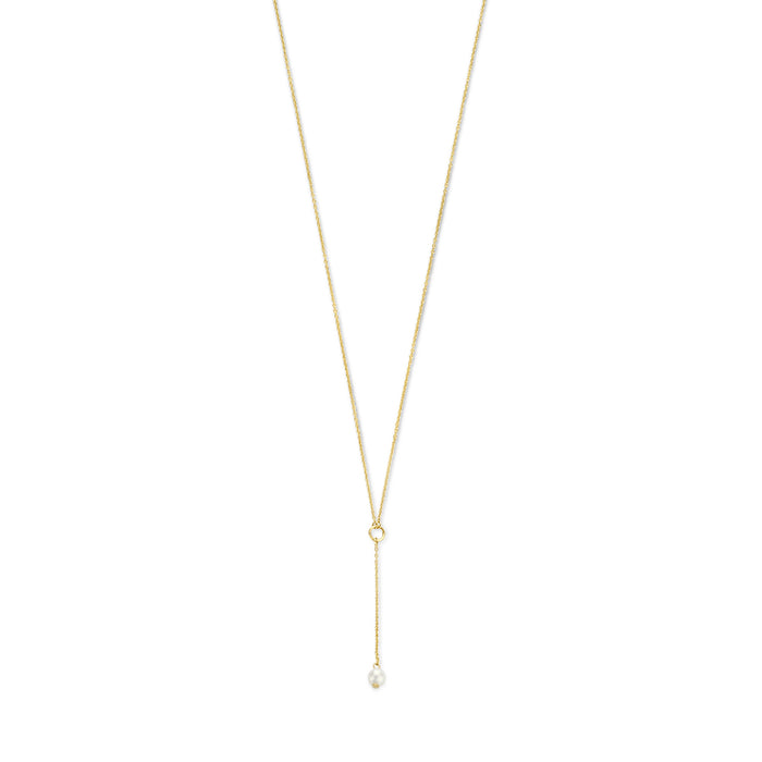 Isabel Bernard Cadeau D'Isabel Ensemble De Collier En Or 14 Carats Et Boucles D'oreilles Avec Perles D'eau Douce