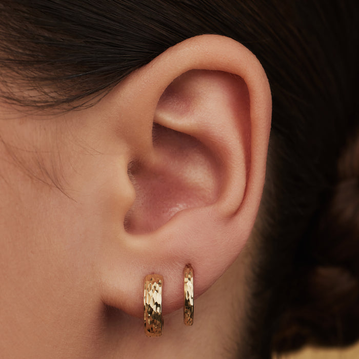 Isabel Bernard Cadeau D'Isabel Or 14 Carats Paire De Boucles D'oreilles