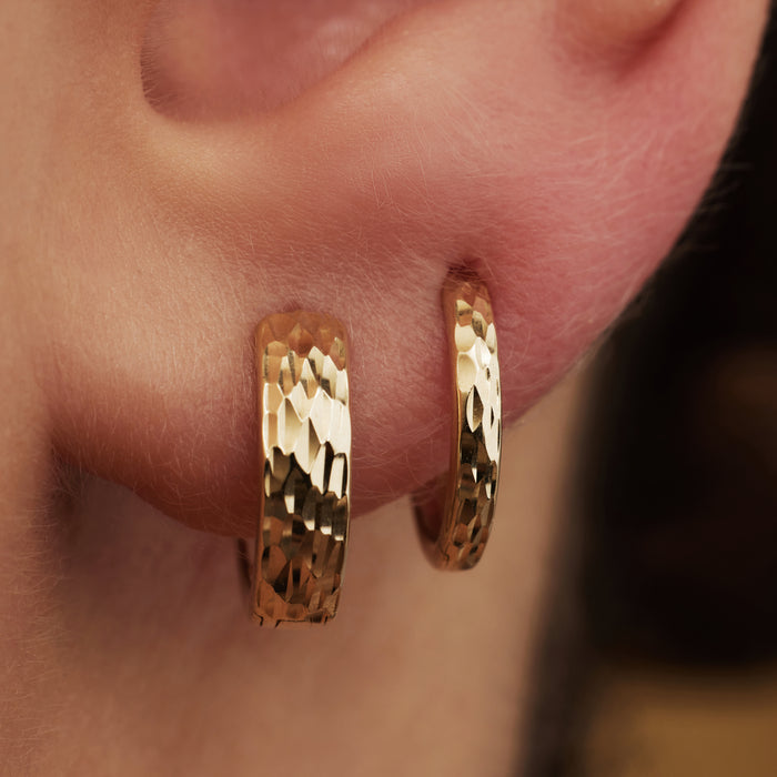 Isabel Bernard Cadeau D'Isabel Or 14 Carats Paire De Boucles D'oreilles