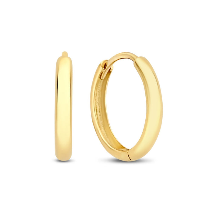 Isabel Bernard Cadeau D'Isabel Paire De Boucles D'oreilles En Or 14 Carats Avec Pierres De Zircon
