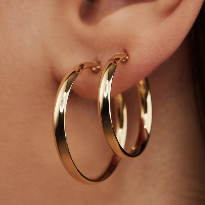 Isabel Bernard Cadeau D'Isabel Paire De Boucles D'oreilles En Or 14 Carats