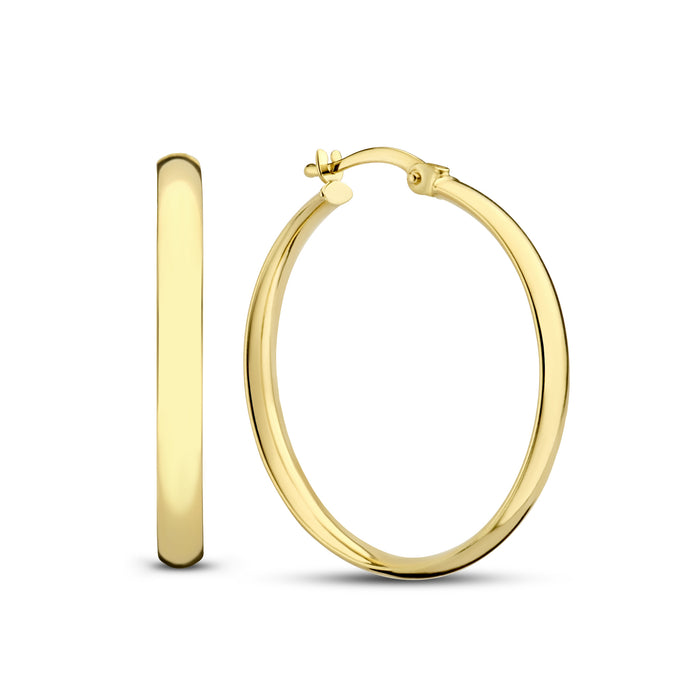Isabel Bernard Cadeau D'Isabel Paire De Boucles D'oreilles En Or 14 Carats