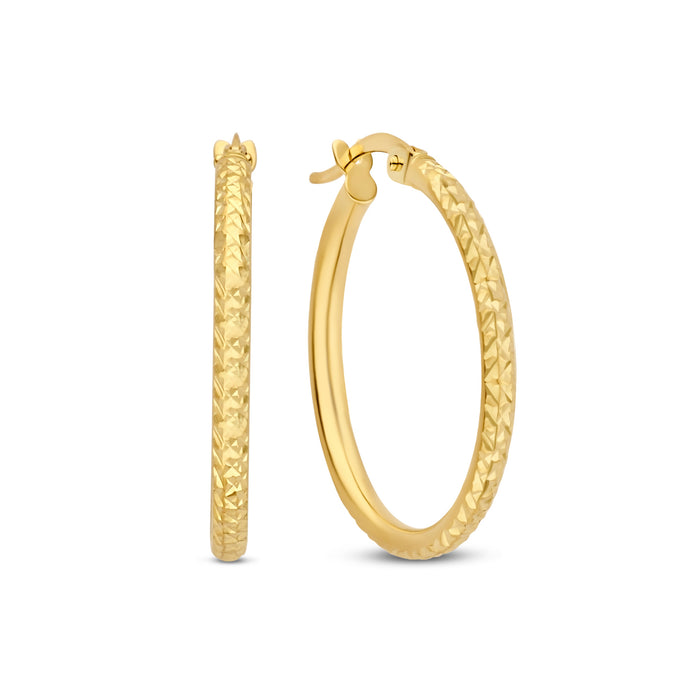 Isabel Bernard Cadeau D'Isabel Paire De Boucles D'oreilles En Or 14 Carats