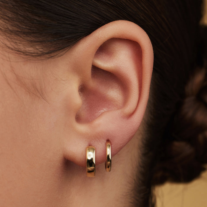 Isabel Bernard Cadeau D'Isabel Paire De Boucles D'oreilles En Or 14 Carats
