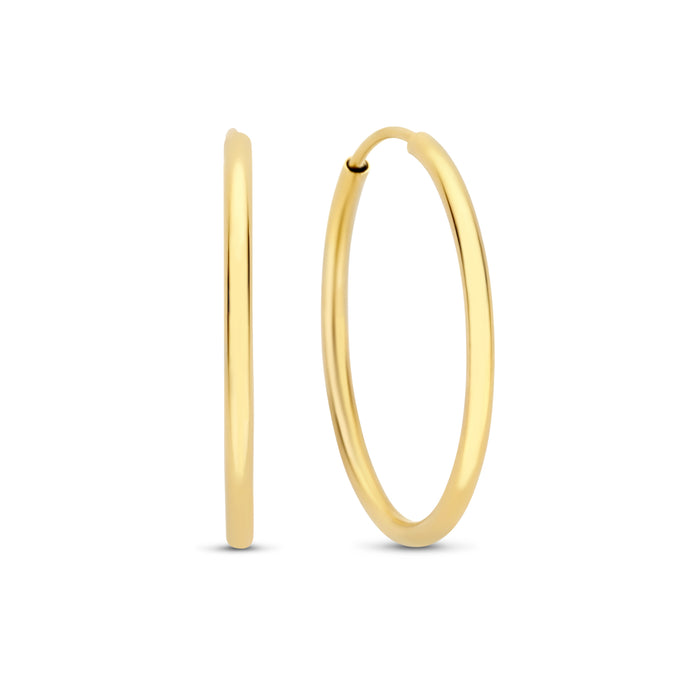 Isabel Bernard Cadeau D'Isabel Paire De Boucles D'oreilles En Or 14 Carats