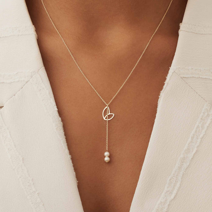 Isabel Bernard Collier Belleville Noémi En Or 14 Carats Avec Perles D'eau Douce