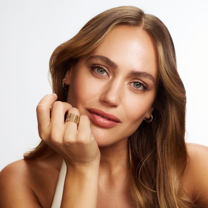 Isabel Bernard Cour D'Honneur Adora Bague Multiple En Or 14 Carats 7 Pièces