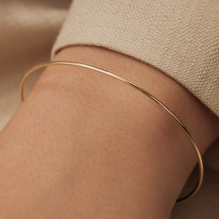 Isabel Bernard Cour D'Honneur Adora Bangle En Or 14 Carats