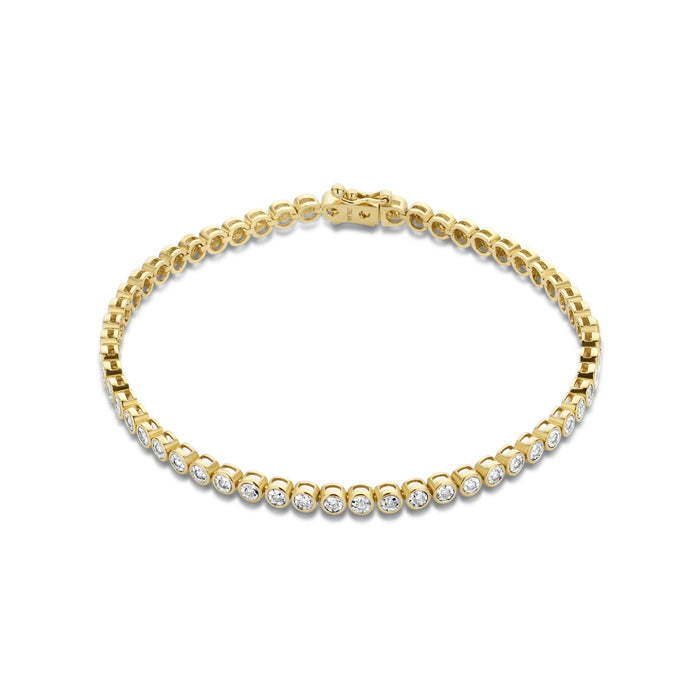isabel bernard De la Paix Alfie bracelet tennis en or 14 carats avec diamant 0.36 carat