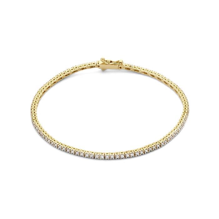 isabel bernard De la Paix Madeline bracelet tennis en or 14 carats avec diamant 1.08 carat