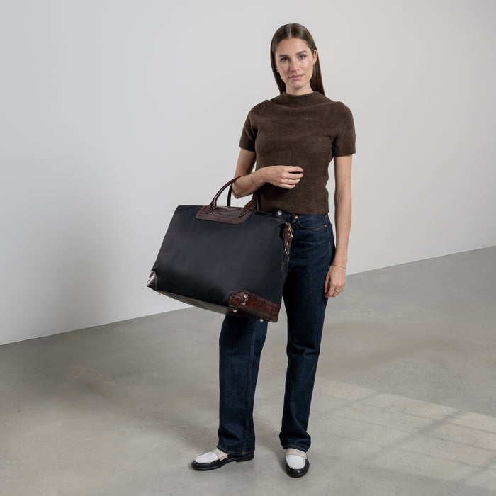 Isabel Bernard Du Louvre Clarice Sac De Week-end Noir Moyen (54L)