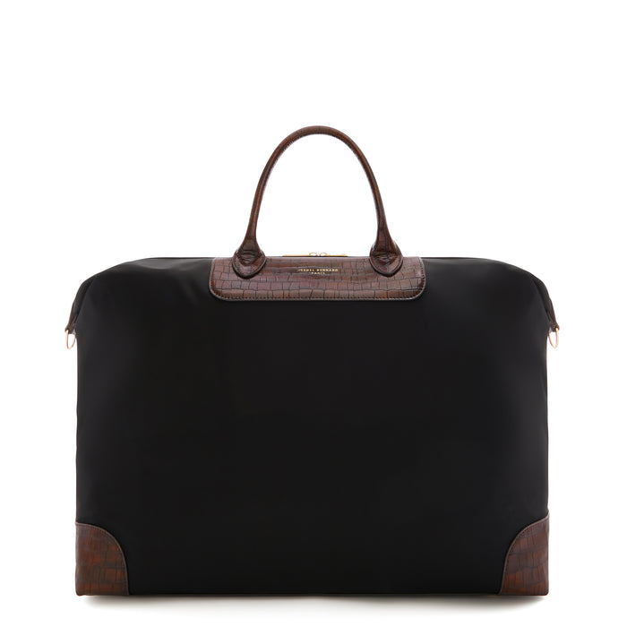 isabel bernard Du Louvre Clarice sac de week-end noir moyen (54L)