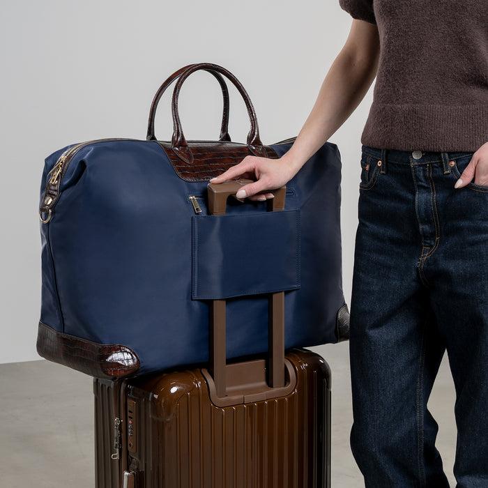 Isabel Bernard Du Louvre Colette Sac De Week-end Bleu Grand Format (69L)