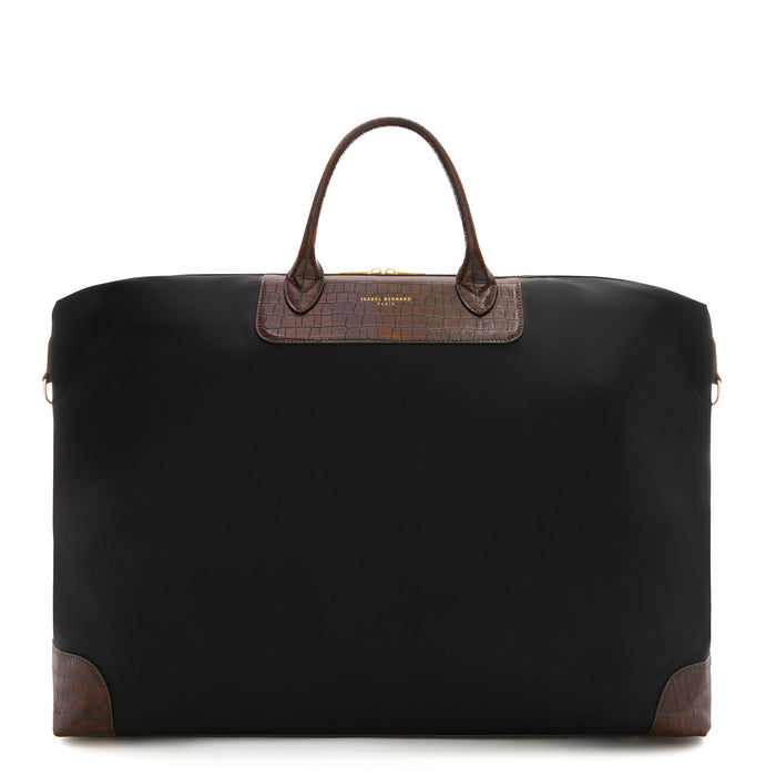 isabel bernard Du Louvre Colette sac de week-end noir grand format (69L)