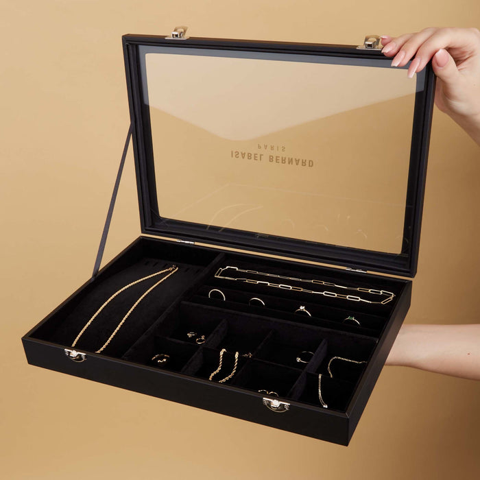 Isabel Bernard Cadeau D'Isabel Boîte à Bijoux Noir