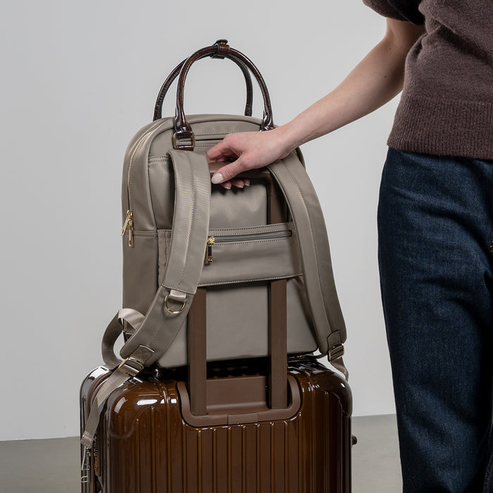 Isabel Bernard Du Louvre Cher Sac-a-dos Taupe (13L)