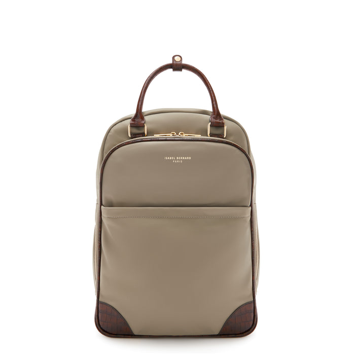 isabel bernard Du Louvre Cher sac-a-dos taupe (13L)