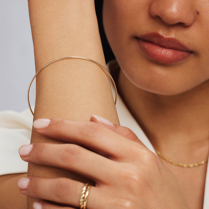 Isabel Bernard Rivoli Méline Or 14 Carats Bangle