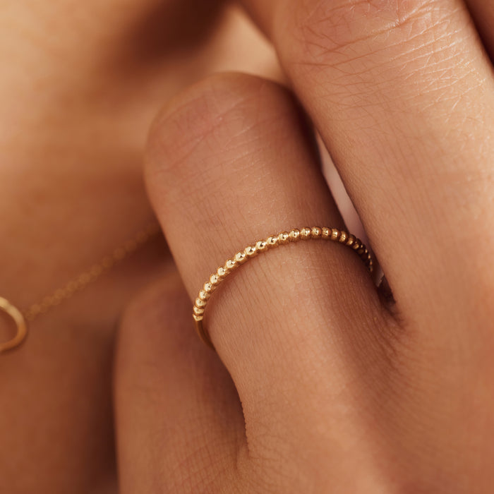 Isabel Bernard Rivoli Zélie Bague En Or 14 Carats