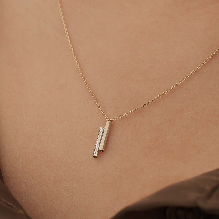 Isabel Bernard Le Marais Alice Collier En Or 14 Carats Avec 2 Barres