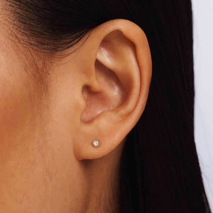 Isabel Bernard Le Marais De Buci Clous D'oreilles En Or 14 Carats