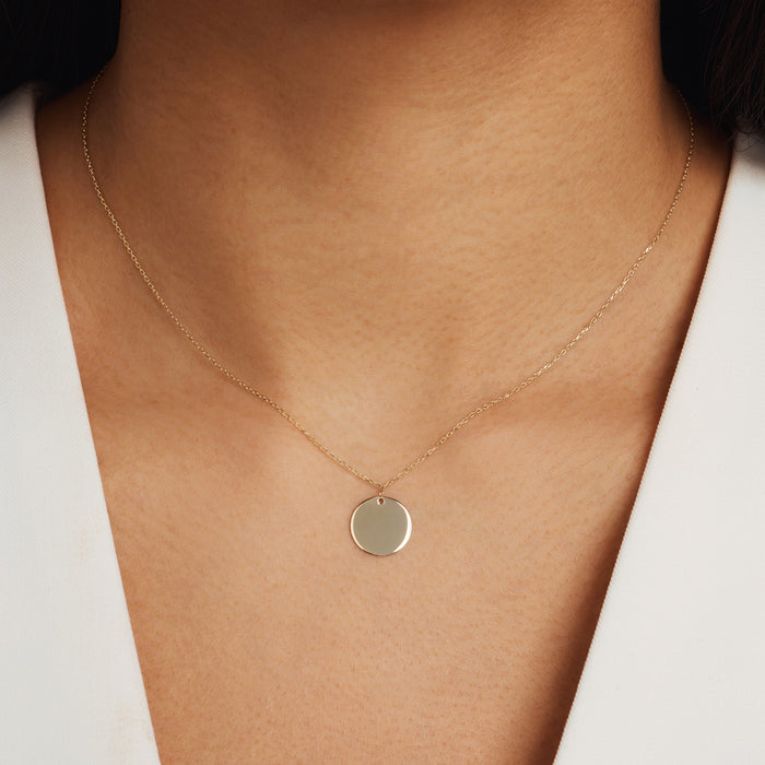 Isabel Bernard Le Marais Jeanne Collier En Or 14 Carats Avec Pièce De Monnaie