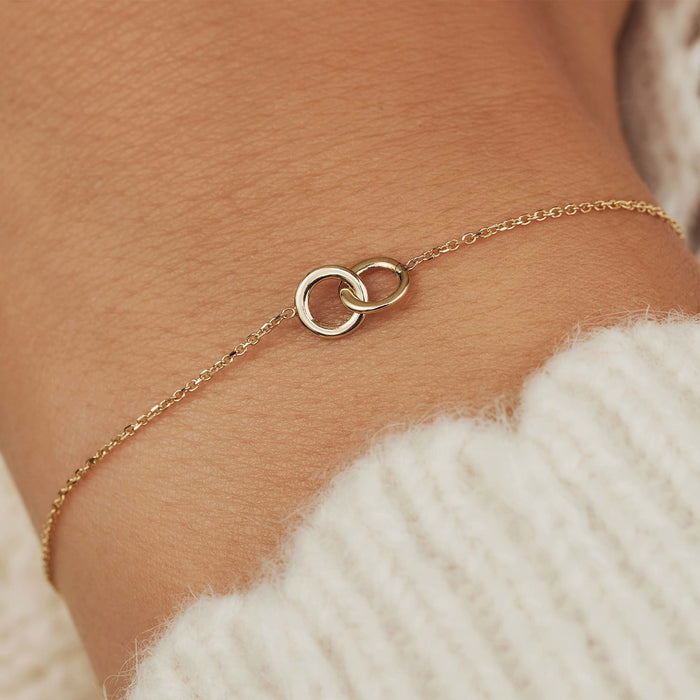 Isabel Bernard Le Marais Zoé Bracelet En Or 14 Carats Avec Cercles