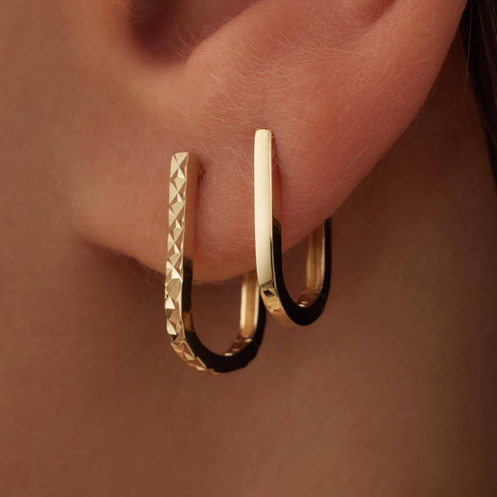 Isabel Bernard Rivoli Aimée Boucles D'oreilles Pendantes En Or 14 Carats