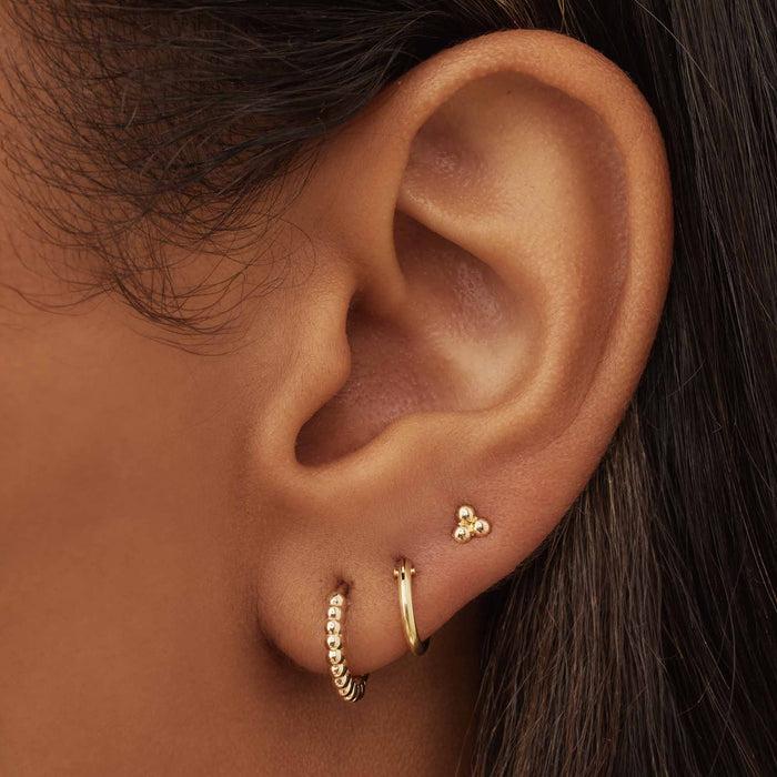 Isabel Bernard Rivoli Claire Clous D'oreilles En Or 14 Carats