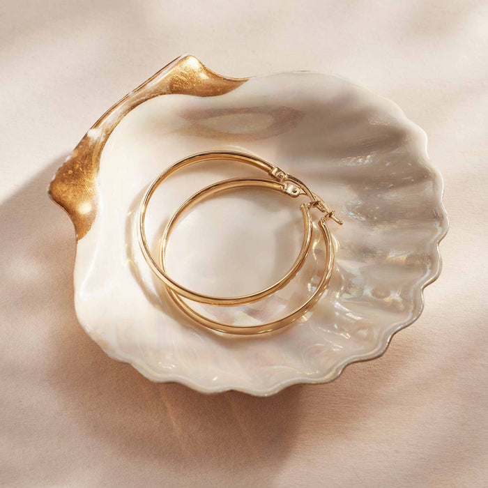 Isabel Bernard Rivoli Estrella Créoles En Or 14 Carats (25 Mm)