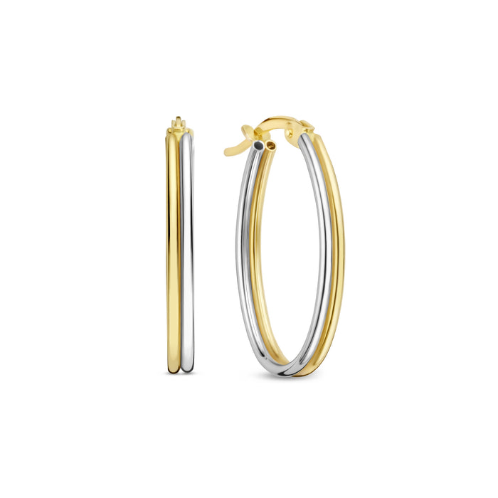 Isabel Bernard Rivoli Flori Boucles D'oreilles En Or 14 Carats (22 Mm)