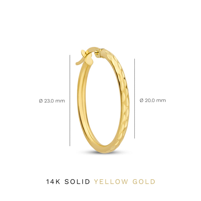 Isabel Bernard Rivoli Laura Boucles D'oreilles En Or 14 Carats Avec Diamant Taillé