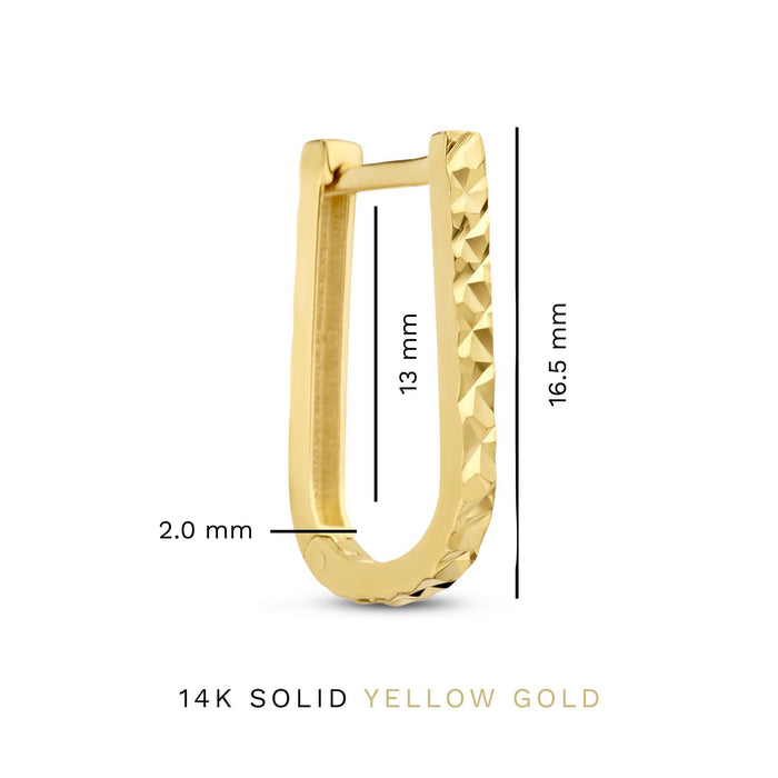 Isabel Bernard Rivoli Laura Boucles D'oreilles Pendantes En Or 14 Carats Avec Diamant Taillé