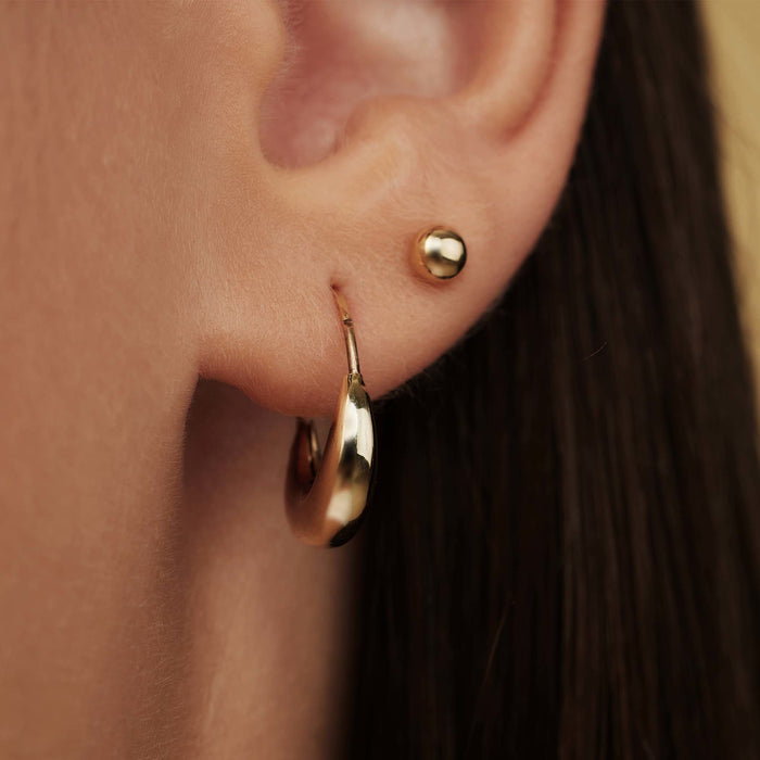 Isabel Bernard Rivoli Maryn Boucles D'oreilles En Or 14 Carats