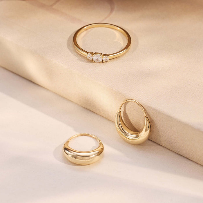 Isabel Bernard Rivoli Maryn Boucles D'oreilles En Or 14 Carats