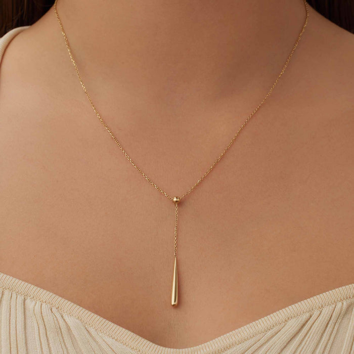 Isabel Bernard Rivoli Maryn Collier En Or 14 Carats Avec Barre