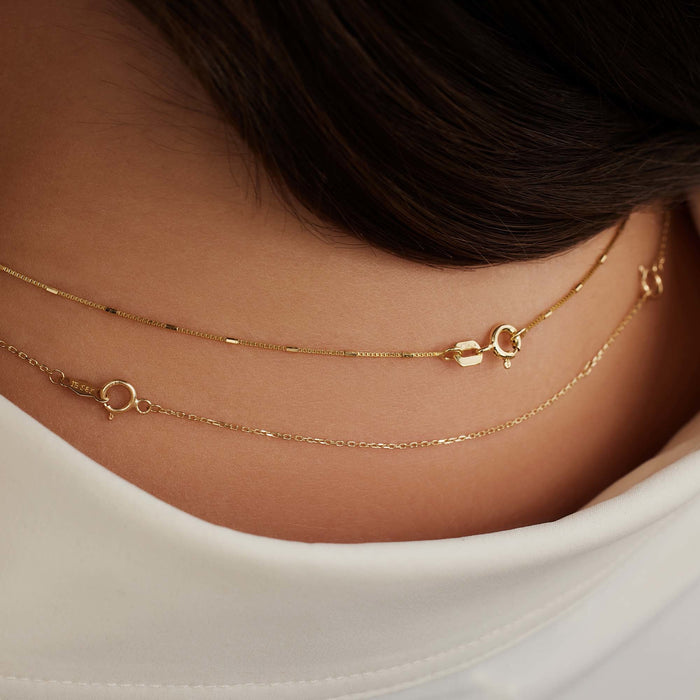 Isabel Bernard Rivoli Nicole Rallonge De Collier En Or 14 Carats
