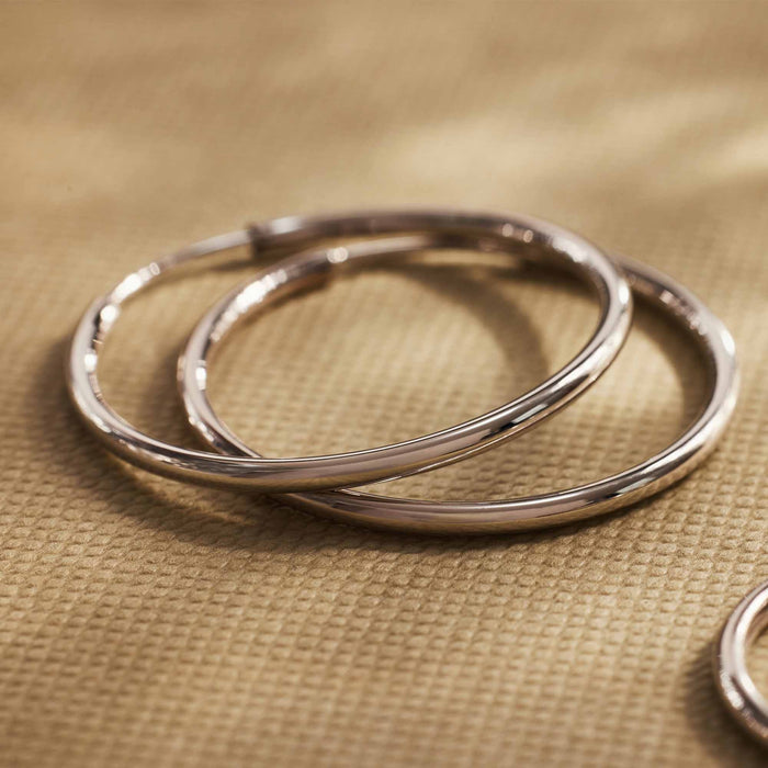 Isabel Bernard Saint Germain Cerise Boucles D'oreilles En Or Blanc 14 Carats (20 Mm)