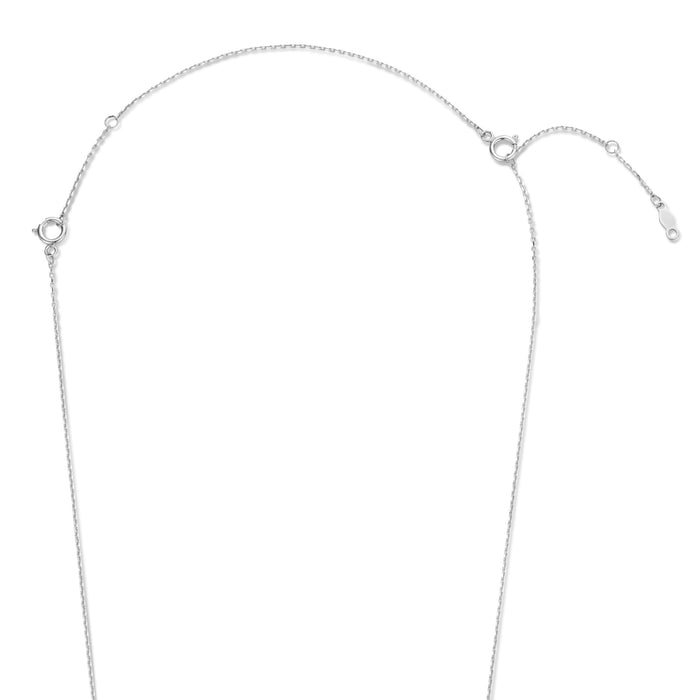 Isabel Bernard Saint Germain Nicole Rallonge De Collier En Or Blanc 14 Carats