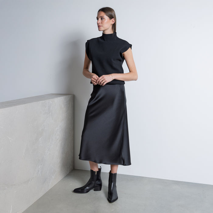 Isabel Bernard Vendôme Amandine Bottes En Cuir De Veau Noir